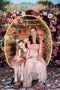 Kate Painted Boho Free Spirit Outside Floral Backdrop Designed by Mini MakeBelieve