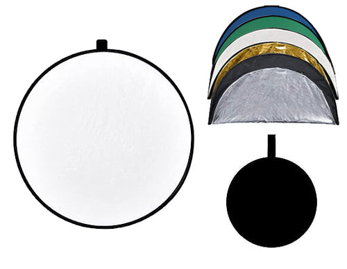 7-In-1 Light Reflector Round For Photography Multi Photo Disc - Purezens
