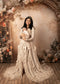 Kate Sunny Beige Flower Wall Spring Backdrop Designed by Emetselch