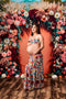 Kate Painted Boho Free Spirit Outside Floral Backdrop Designed by Mini MakeBelieve