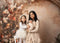 Kate Sunny Beige Flower Wall Spring Backdrop Designed by Emetselch