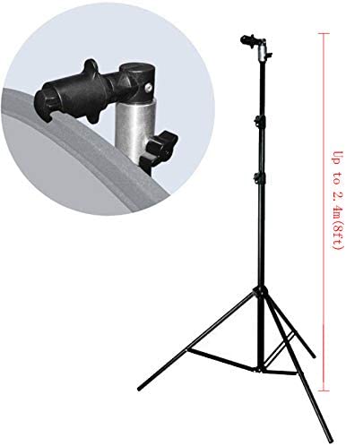 Kate 8ft Collapsible Backdrop Stand Kit Pop Up Backdrop Frame with Clamp - Purezens