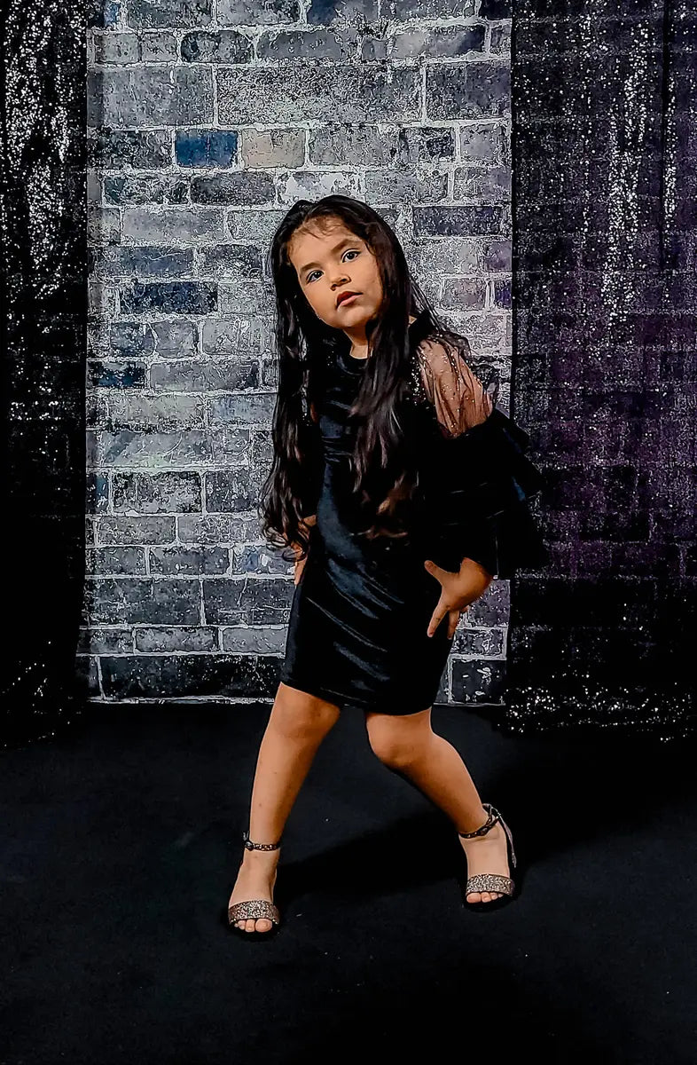 Kate Dark Tone Brick Wall Backdrop Designed by Emetselch