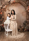 Kate Sunny Beige Flower Wall Spring Backdrop Designed by Emetselch