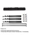 Kate 20x10ft (6x3m) Photography Backdrop Frame Stand Kit for Room Set (including 8 clips + one carrying case) - Purezens