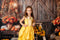 Kate Autumn Leaves Retro Barn Backdrop Designed by Emetselch