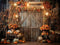 Kate Autumn Leaves Retro Barn Backdrop Designed by Emetselch