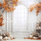 Kate Fall White Window Backdrop Designed by Patty Robert