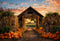 Kate Autumn/Fall Pumpkin Farm Backdrop for Photography