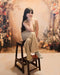 Kate Sunny Beige Flower Wall Spring Backdrop Designed by Emetselch