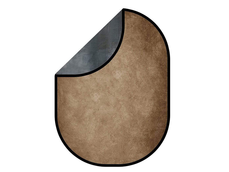 Kate Abstract Brown Texture/Abstract Gray Mixed Green Collapsible Backdrop Photography 5X6.5ft(1.5x2m)  In Stock USA - Purezens
