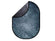 Kate Rust Abstract Texture/Abstract Gray Blue Texture Collapsible Backdrop Photography 5X6.5ft(1.5x2m) - Purezens