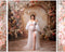 Kate Sunny Beige Flower Wall Spring Backdrop Designed by Emetselch