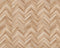 Kate Light Brown Herringbone Pattern Rubber Floor Mat
