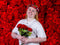 Kate Red Roses Valentine's Day Florals Photography Backdrop - Purezens
