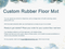 Kate Custom Rubber Floor Mat Floor drop for Photography - Purezens