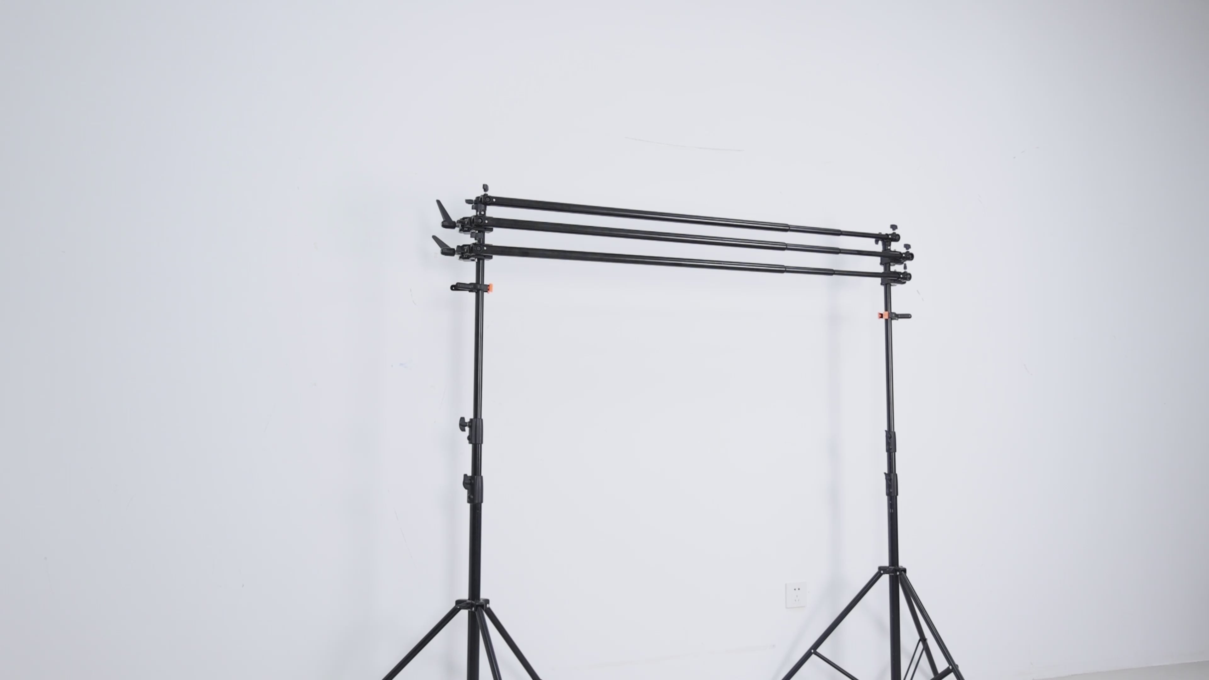 3 crossbars adjustable background stand