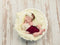 Kate retro white litte light grey wood rubber floor mat - Purezens