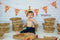 Katebackdrop鎷㈡綖Kate Gray White Brick Wall Graduation Backdrop Studio