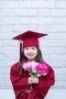Kate Gray White Brick Wall Graduation Backdrop Studio - Purezens