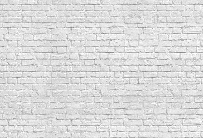 Kate Gray White Brick Wall Graduation Backdrop Studio - Purezens