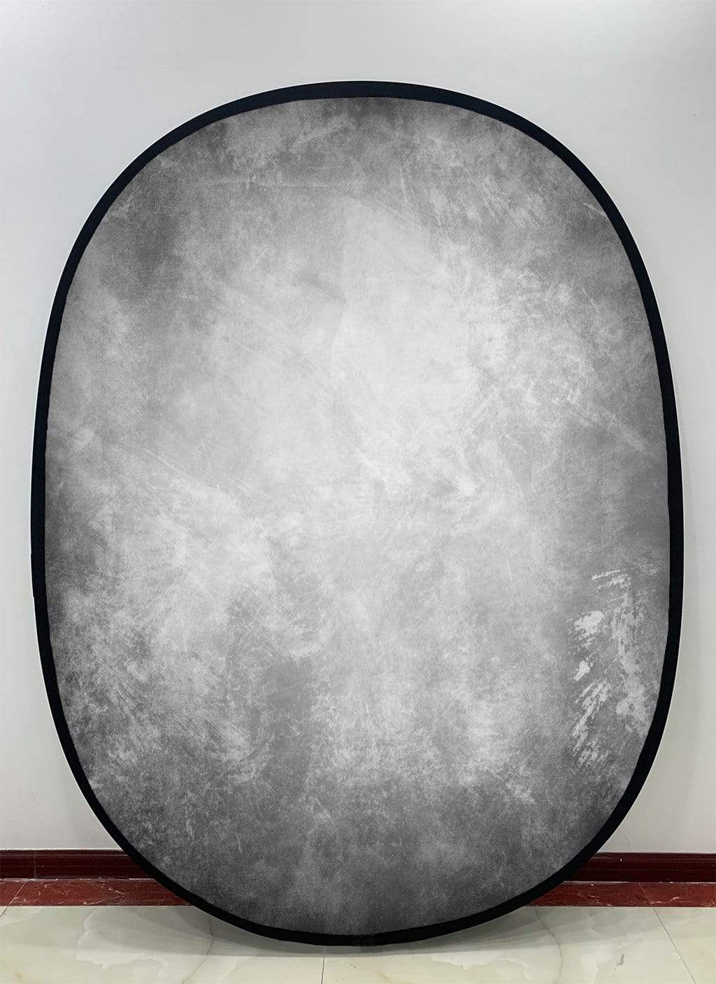 Katebackdrop拢潞Kate Gray Abstract Texture/ Blue Green Abstract Texture Collapsible Backdrop Photography 5X6.5ft(1.5x2m)