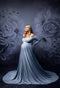 Kate Fine Art Florals Denim/Blue Backdrop Portrait Photography - Purezens