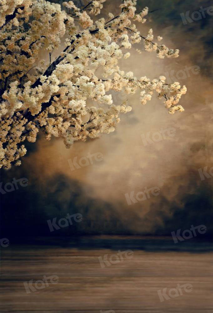 Kate Abstract Background With Florals Backdrops for Photography - Purezens