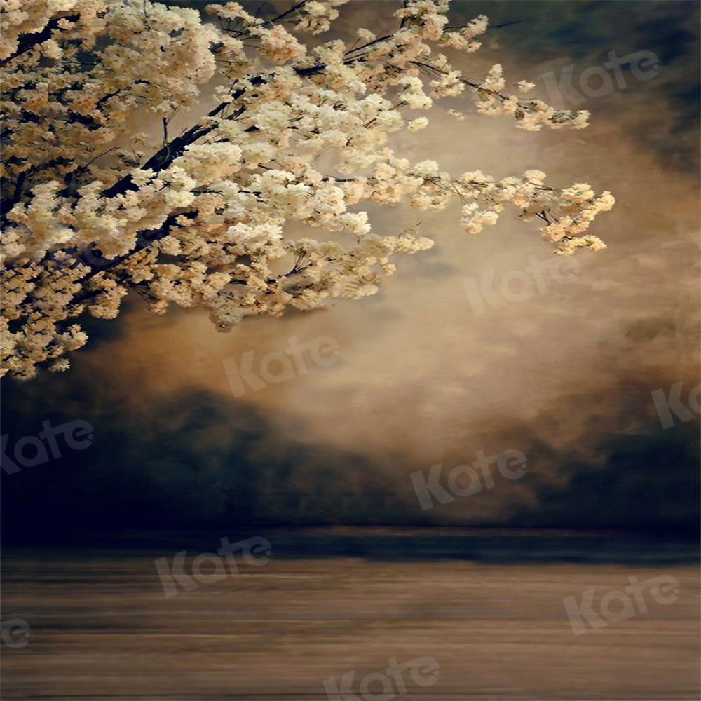 Kate Abstract Background With Florals Backdrops for Photography - Purezens