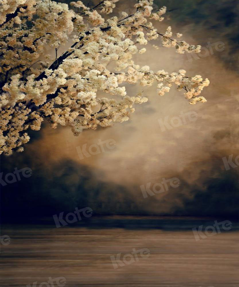 Kate Abstract Background With Florals Backdrops for Photography - Purezens
