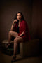 Kate 5x7ft Abstract Texture Brown Mid Color Spray Painted Backdrops - Purezens