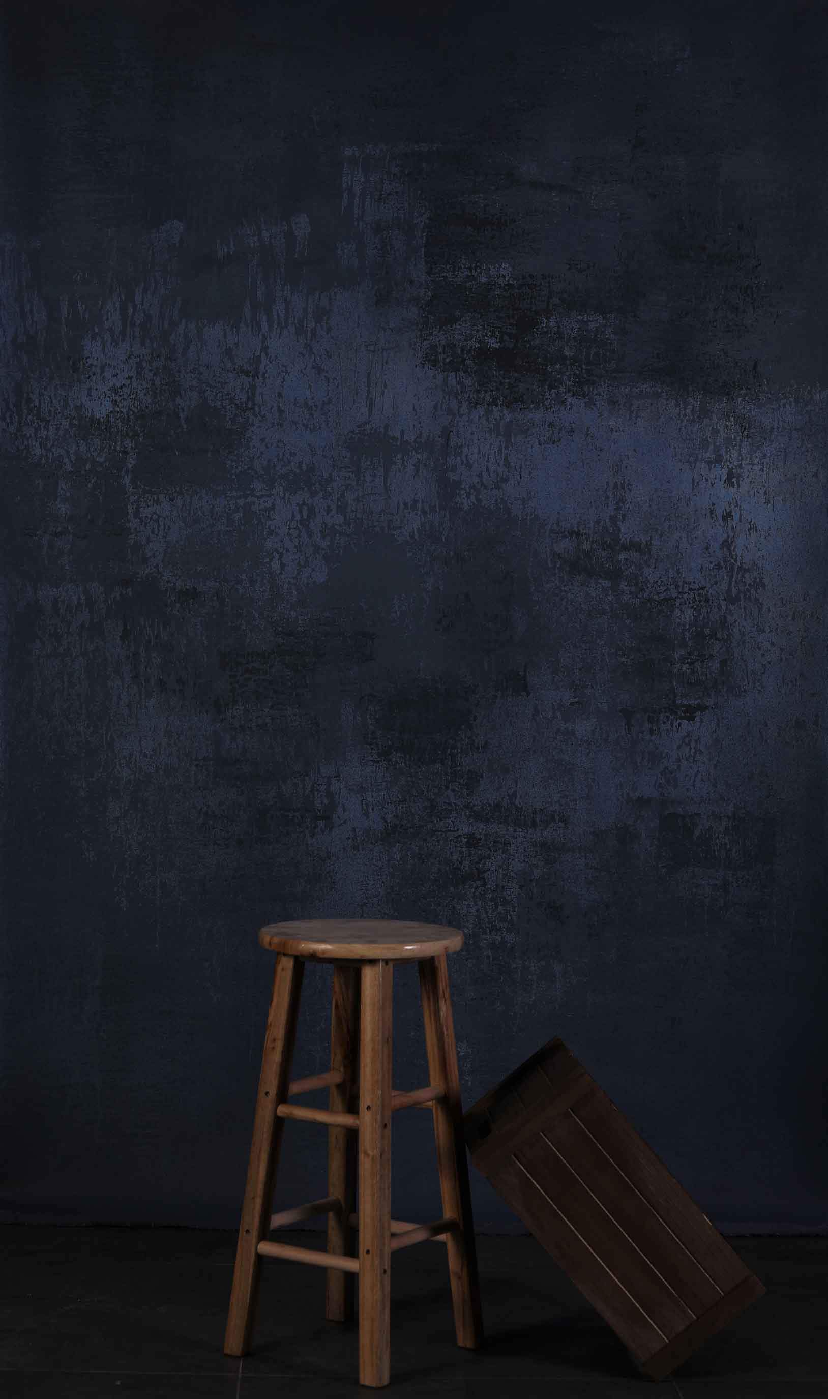 Katebackdrop£ºKate Abstract Texture Atlantic Blue Hand Painted Backdrop