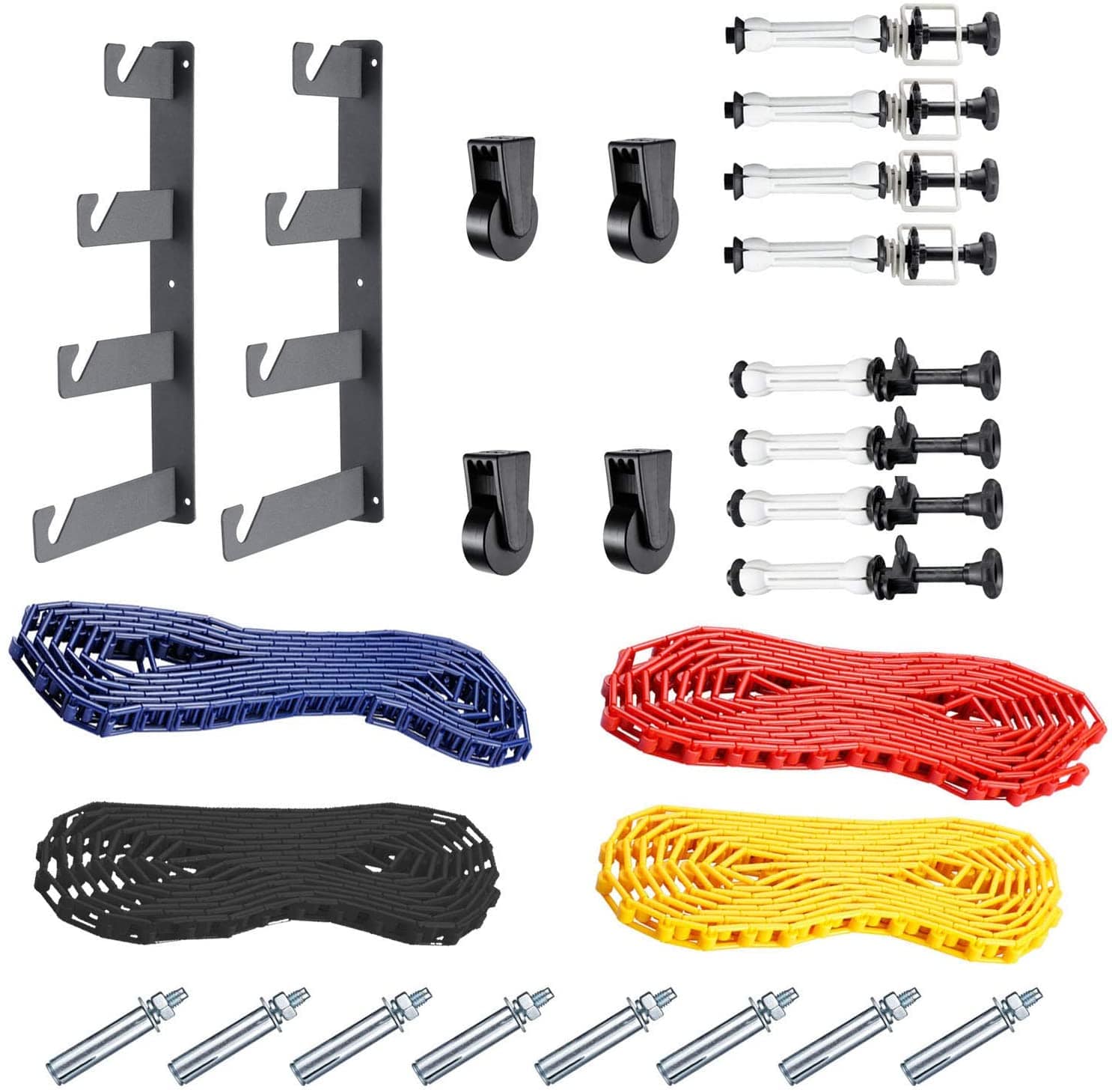 Equipment 4 Roller Wall Mounting Manual Backdrop Stand Support - Purezens
