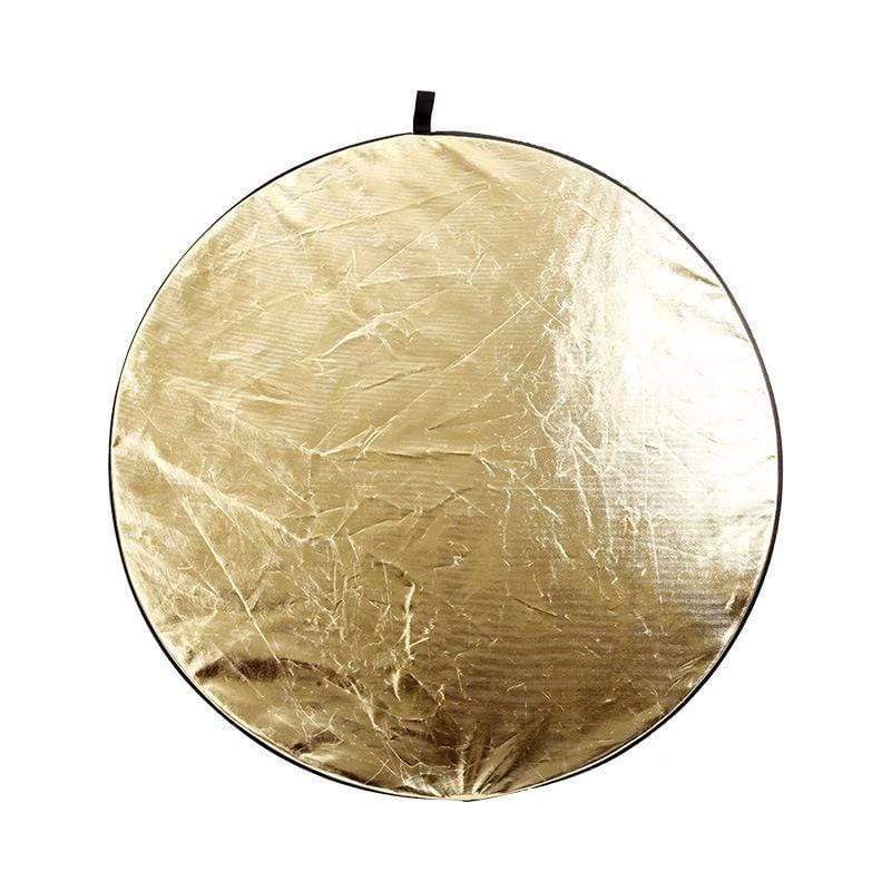 2-In-1 Light Round Photography Reflector For Studio Multi Photo Disc 24" 60Cm - Katebackdrop